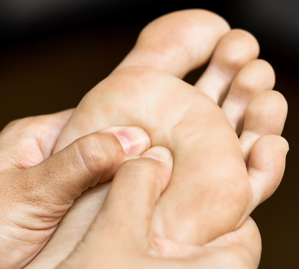 Fußreflexzonenmassage